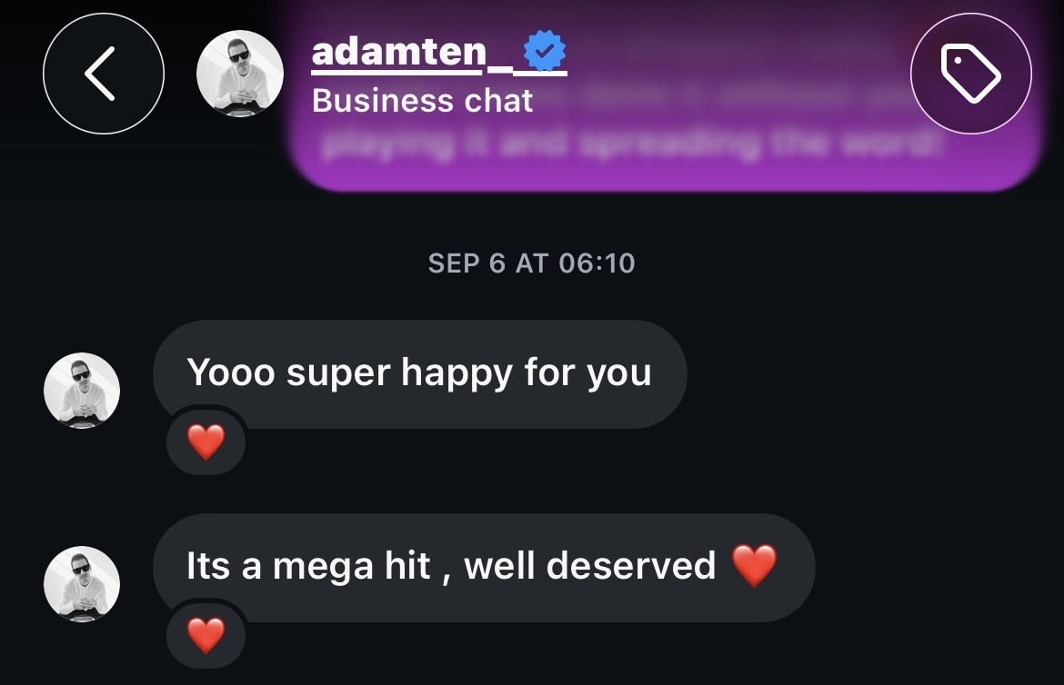 Artist testimonial about Vinter